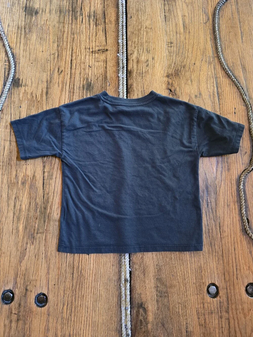 Gap Kids Run DMC  Black Graphic Tee - Yellow Logo Kids Size XS (4 - 5)